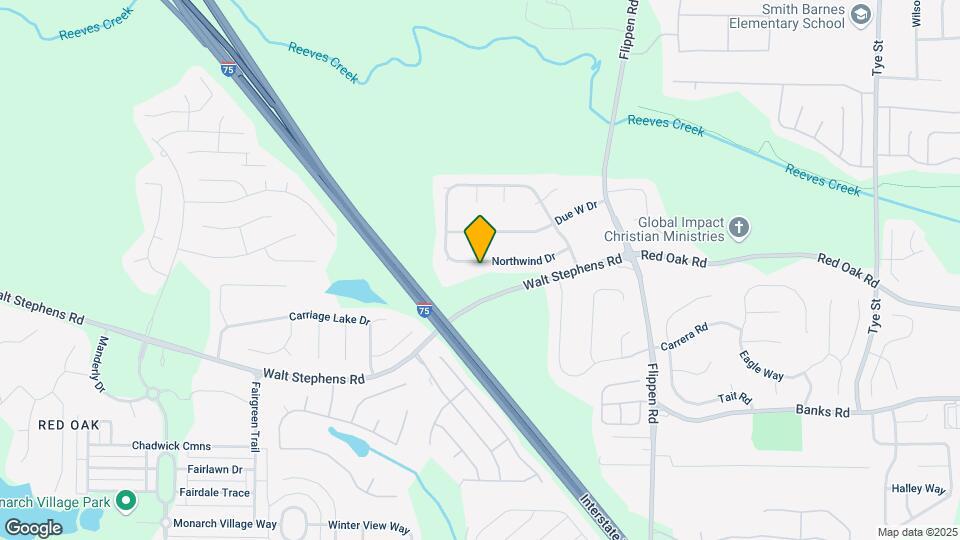 266 Northwind Dr Map and Location Details