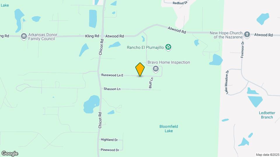 7015 Russwood Ln E Map and Location Details