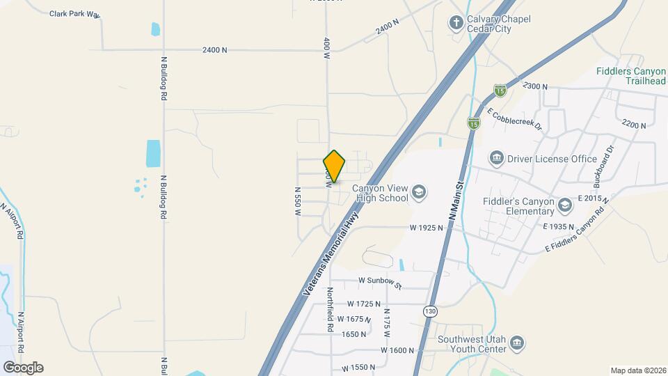 388 W 2025 N Map and Location Details