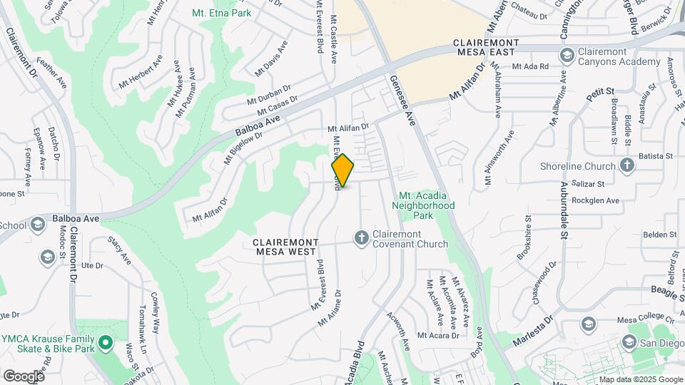 3979 Mt Everest Blvd Map and Location Details