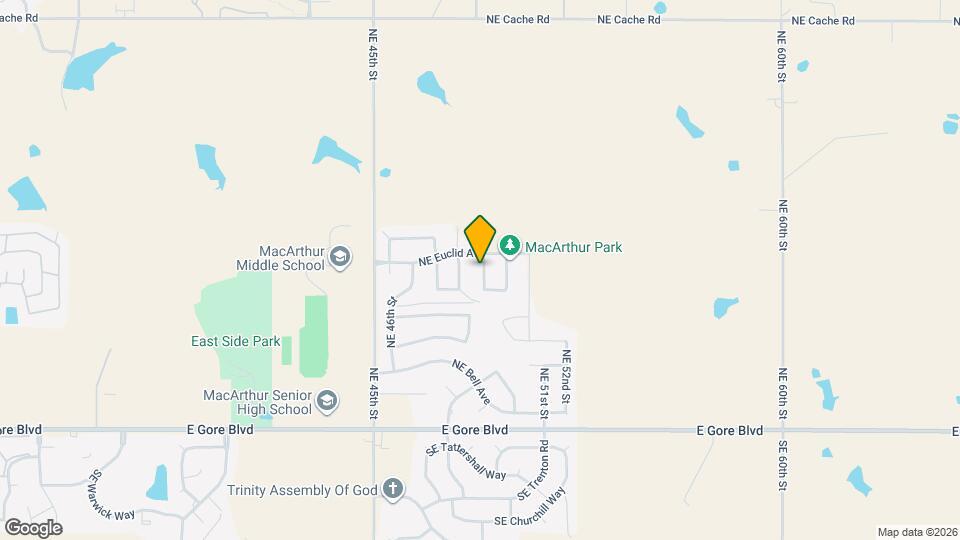 4819 NE Winfield Cir Map and Location Details