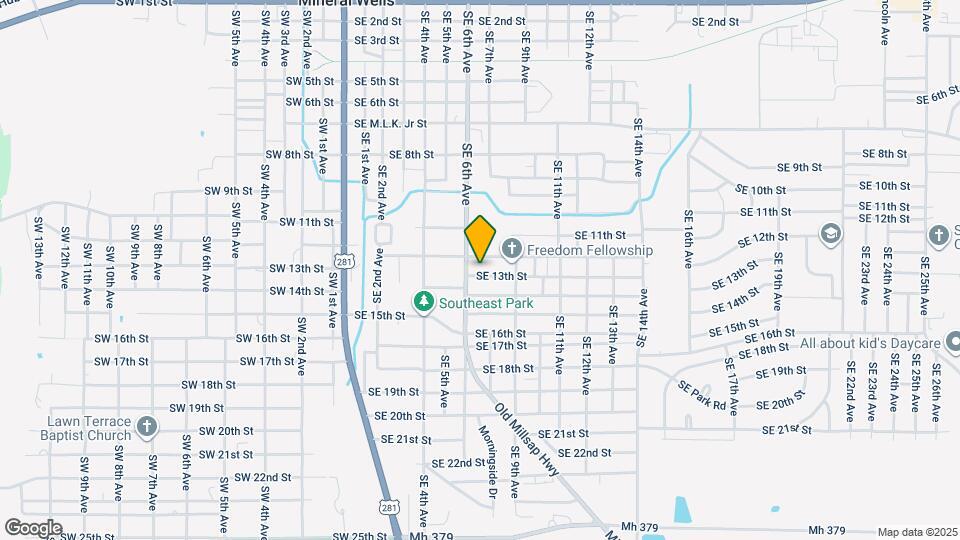 1315 SE 6th Ave Map and Location Details