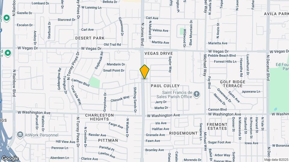 6020 Carmen Blvd Mapa y Detalles de la Ubicación