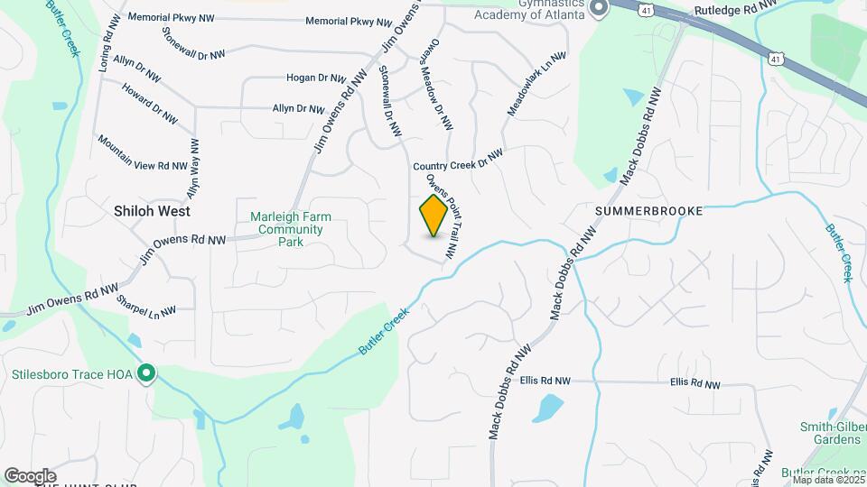 3329 Fayne Terrace NW Map and Location Details