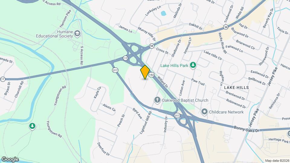 4125 Wilkesview Dr Mapa y Detalles de la Ubicación