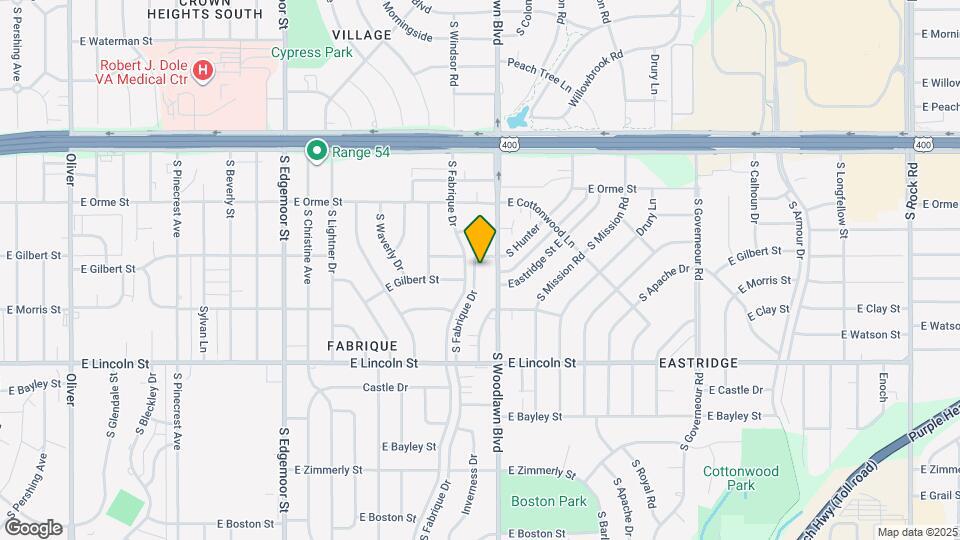 714 S Fabrique Dr Map and Location Details