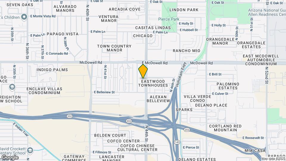 1220 N 44th St Map and Location Details