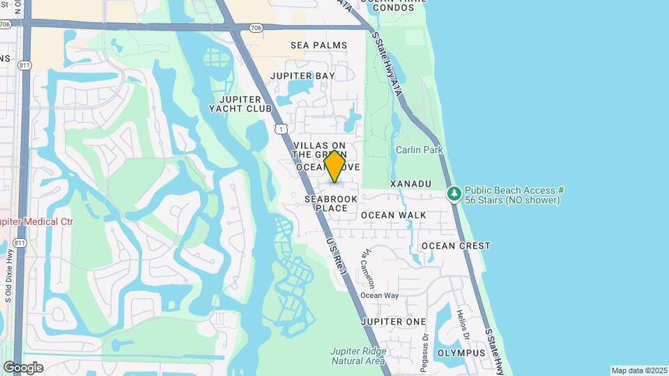 288 Seabreeze Cir Map and Location Details