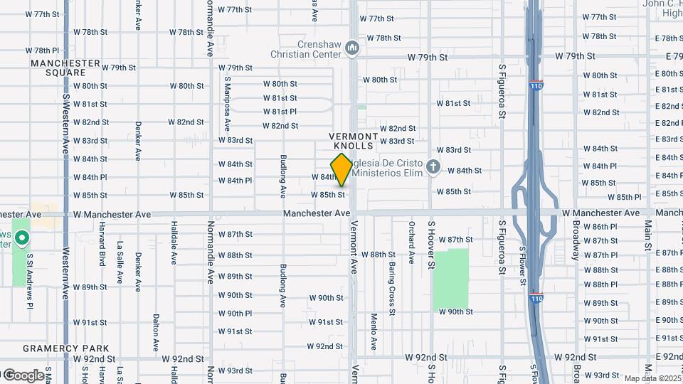1015 W 85th St Map and Location Details