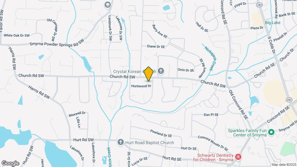107 Huntwood Dr Map and Location Details