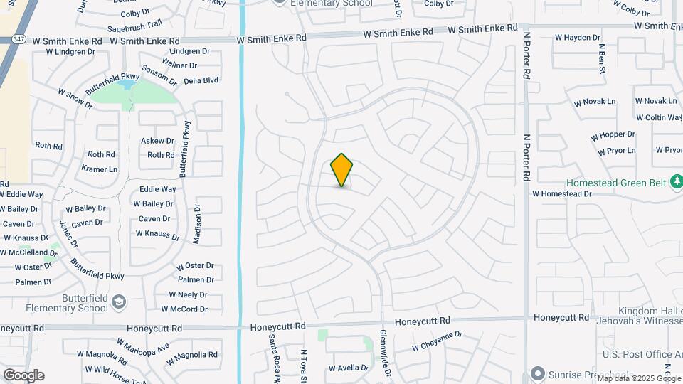 42531 W Heavenly Pl Map and Location Details