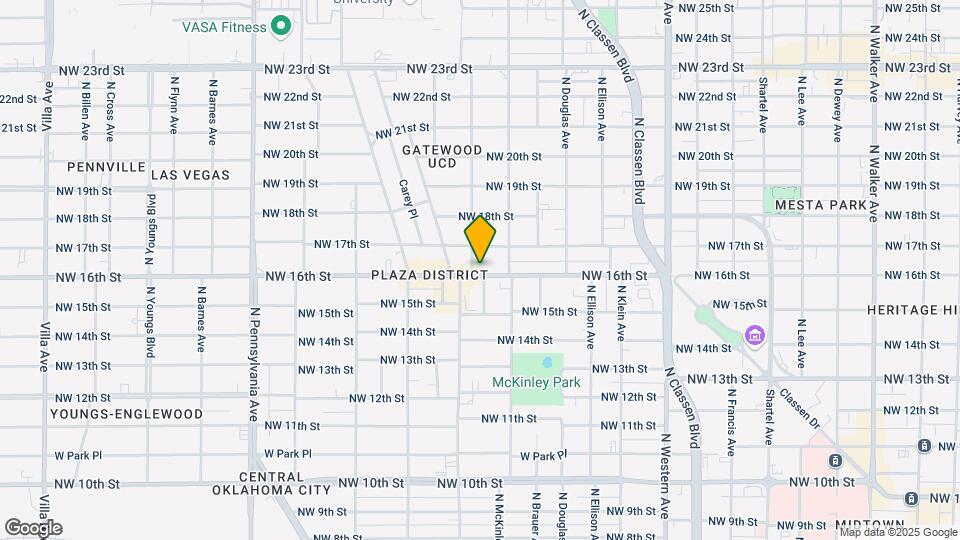 1625 NW 16th St Map and Location Details