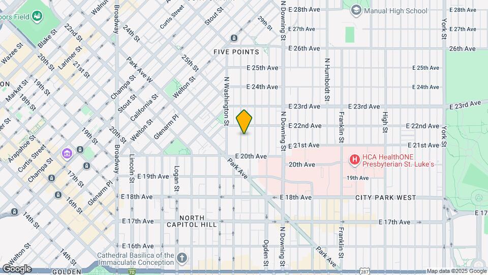 2068 Clarkson St Map and Location Details