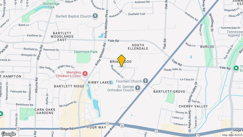 6894 Hedgewood Ln Map and Location Details