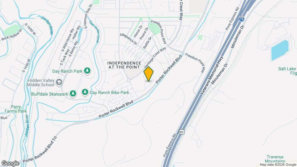 15392 S Skyraider Ln Map and Location Details