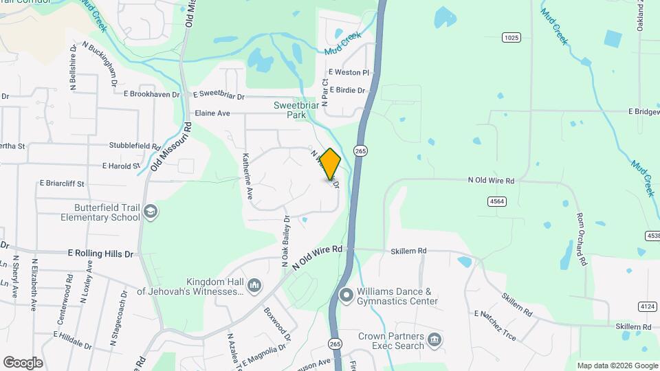 3164 N Barnsbury Terrace Map and Location Details