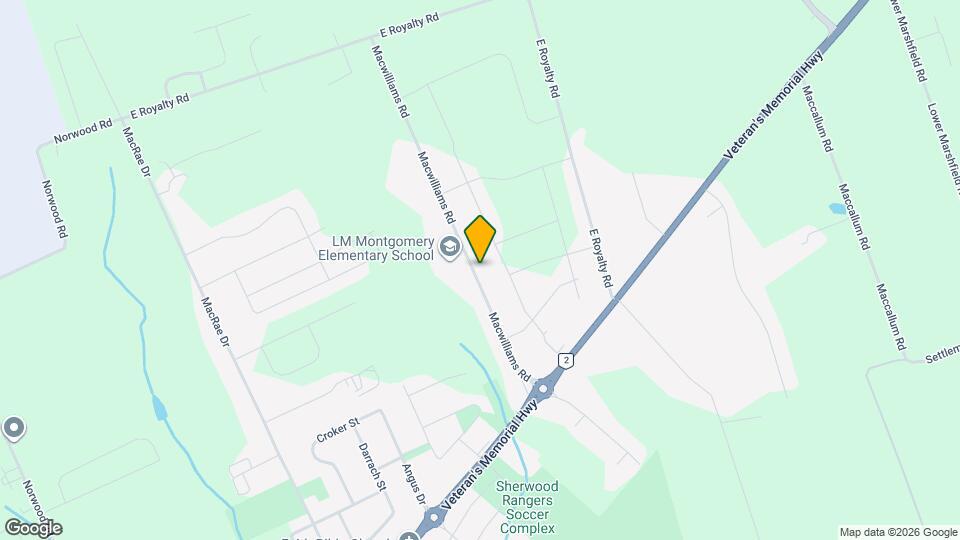 68 Macwilliams Rd Map and Location Details