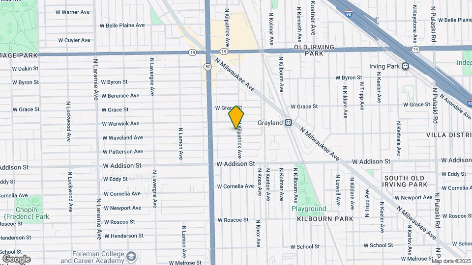 4704 W Waveland Ave, Unit Floor 2 Map and Location Details