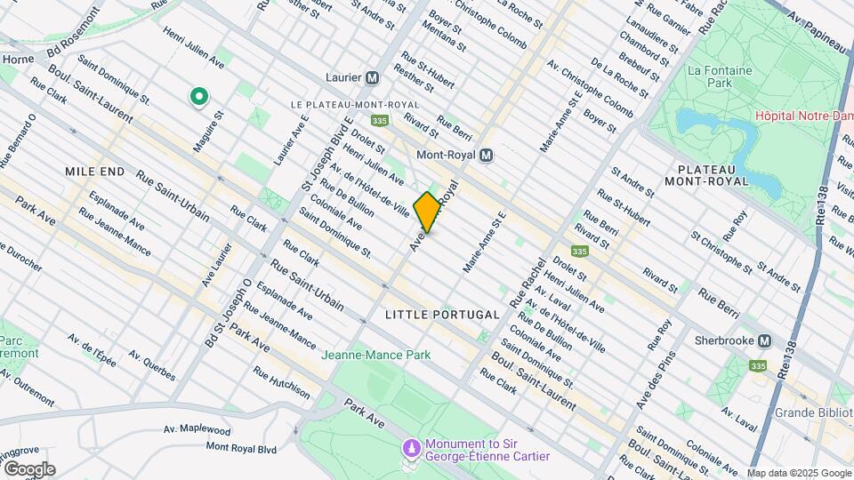 4470-4476 De l’Hotel de Ville Map and Location Details