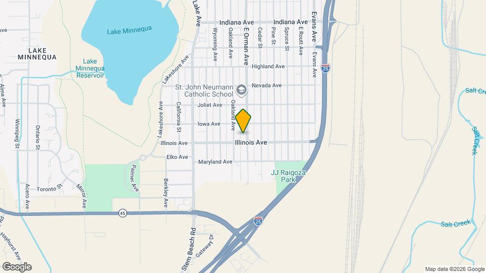 2629 E Orman Ave Map and Location Details