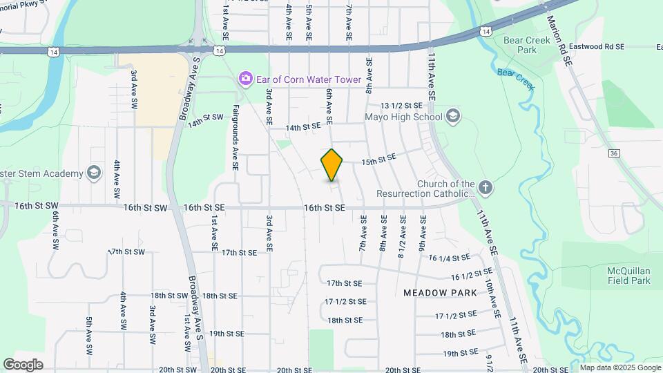 1529 6th Ave SE Map and Location Details