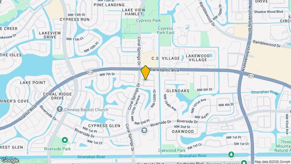 10680 NW 6th Ct Map and Location Details