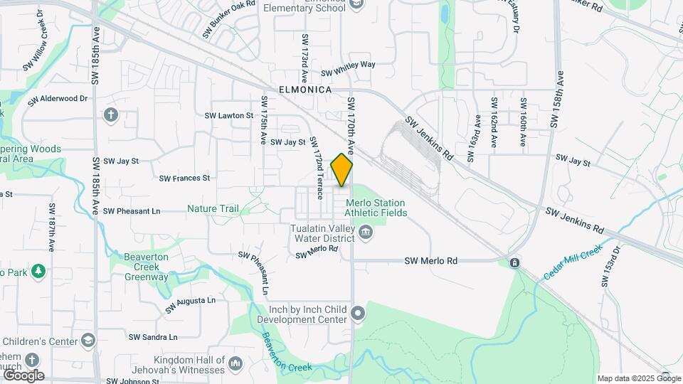 1607 SW 170th Ave Map and Location Details