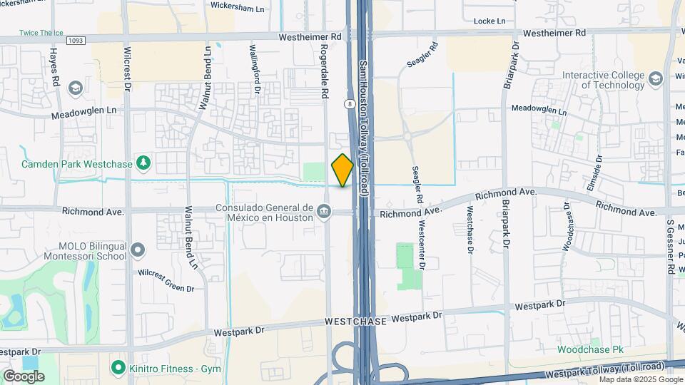 Furnished Studio - Houston Map and Location Details