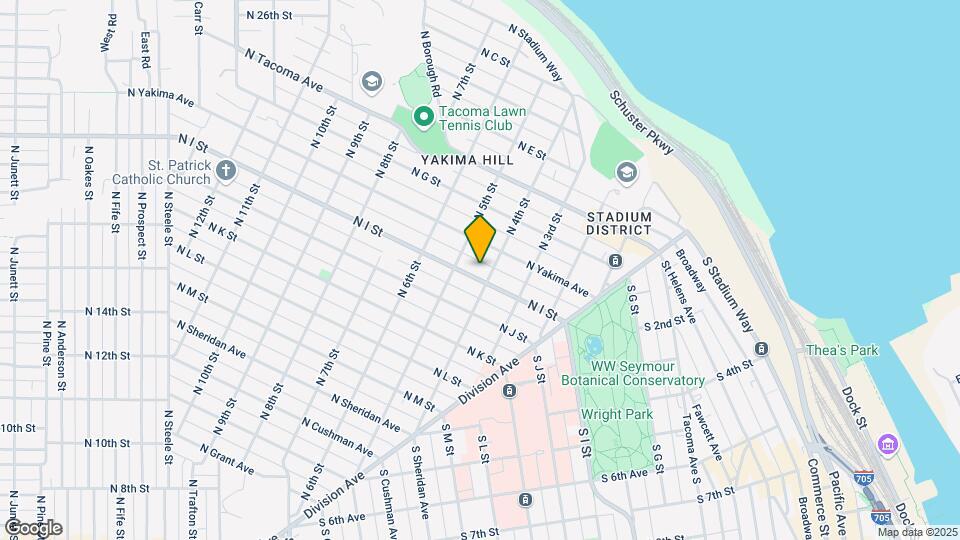 407 N I St Mapa y Detalles de la Ubicación