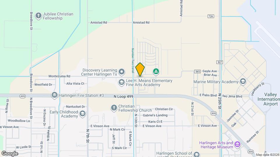 3322 Adams Landing Ave Map and Location Details