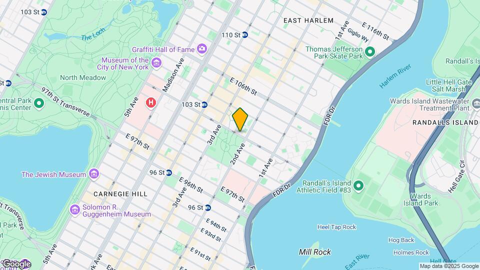 249 W 102nd St Map and Location Details