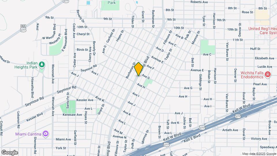 1707 Kemp Blvd Map and Location Details