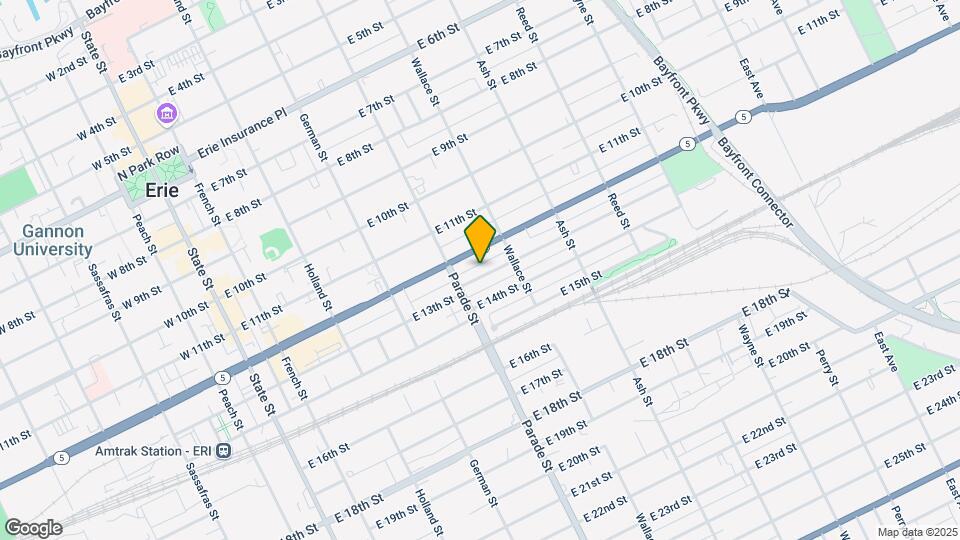 426 E 13th St Map and Location Details