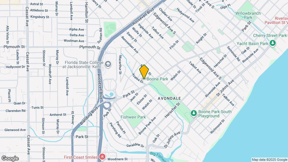 1429 Azalea Dr Map and Location Details