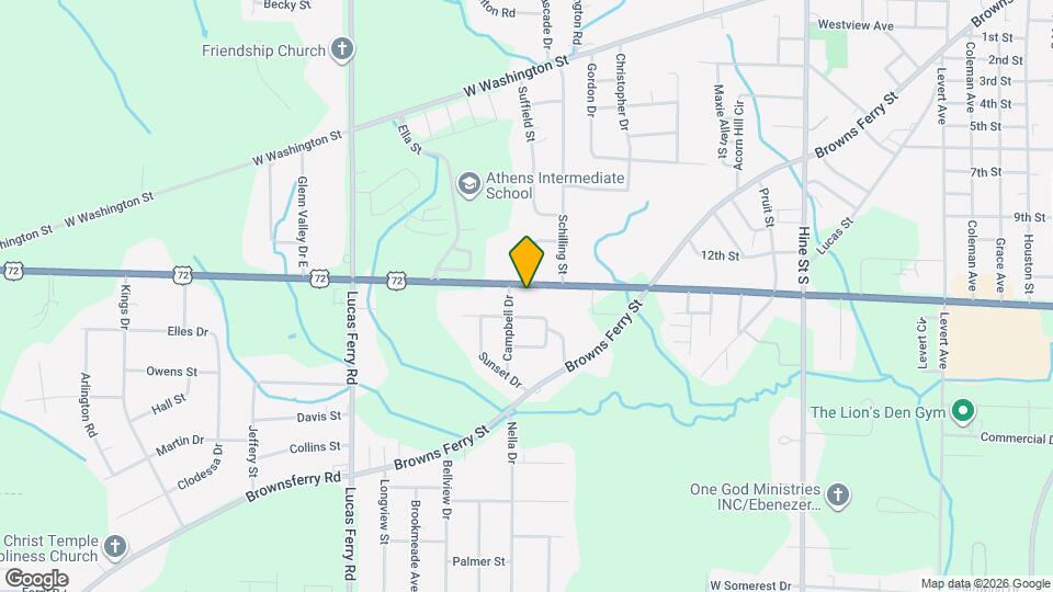 1801 US Hwy 72 W Map and Location Details