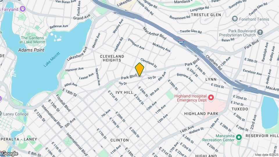 2451 Ivy Dr Mapa y Detalles de la Ubicación