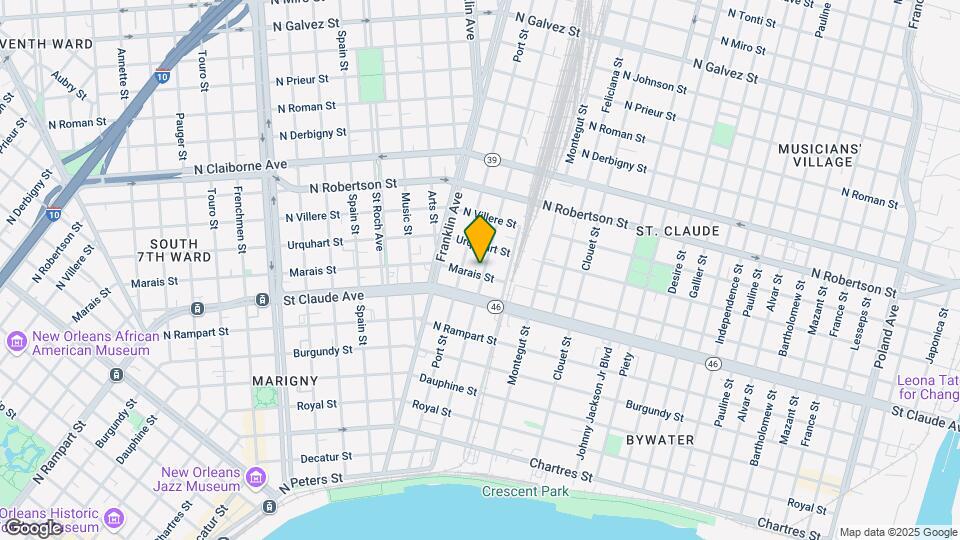2727 Marais St Map and Location Details