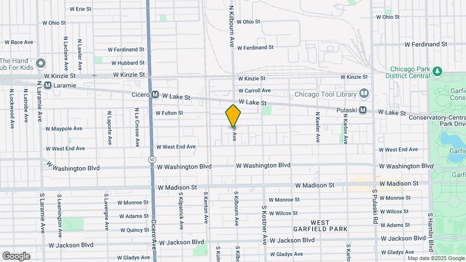 4501 W Maypole Ave Map and Location Details