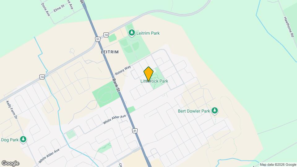 917 Littlerock St Map and Location Details