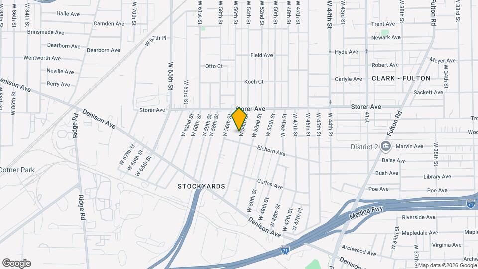 3442 W 54th St Mapa y Detalles de la Ubicación