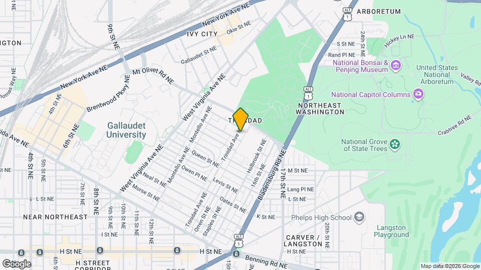 1709 Trinidad Ave NE Map and Location Details