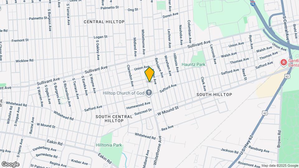 568 Whitethorne Ave Mapa y Detalles de la Ubicación