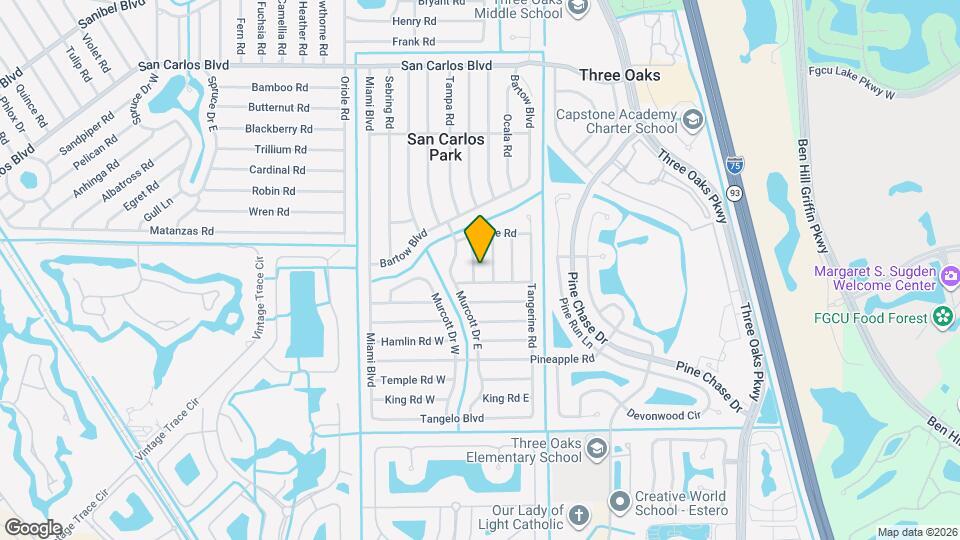19037 Tampa Rd S Map and Location Details