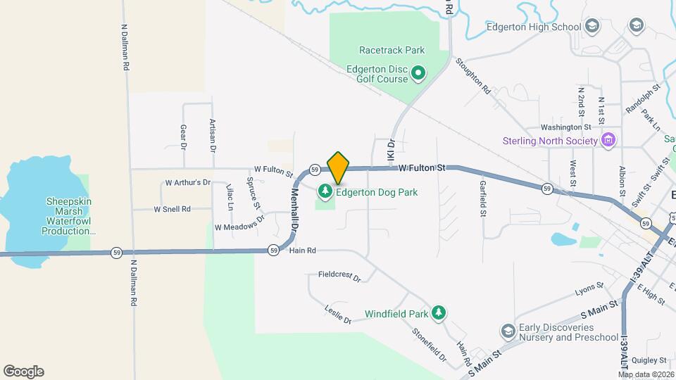 1233 Winston Dr Map and Location Details