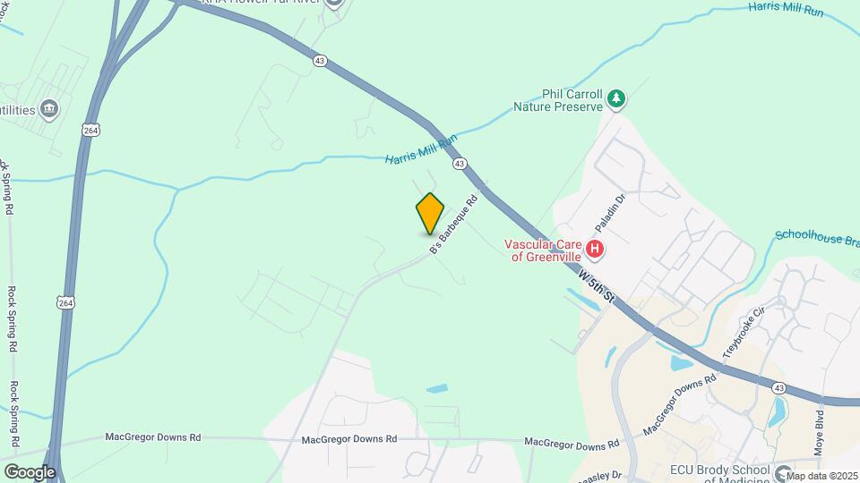 810 B's Barbeque Rd Map and Location Details