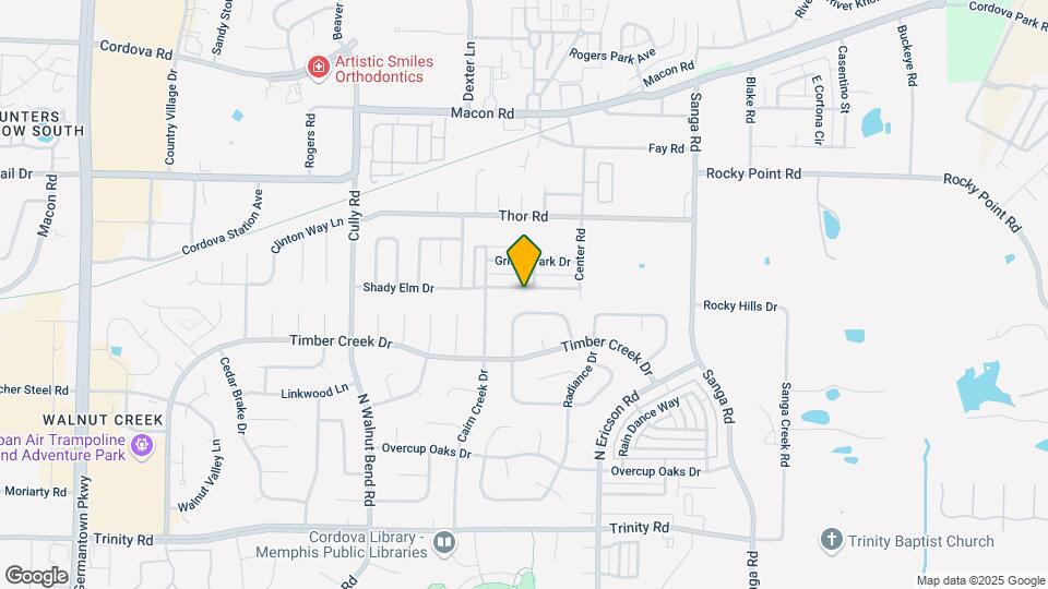 8541 Shady Elm Dr Map and Location Details