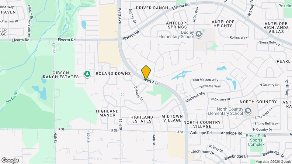 3233 Oriole Way Map and Location Details