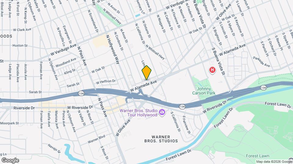 3413 W Alameda Ave Mapa y Detalles de la Ubicación