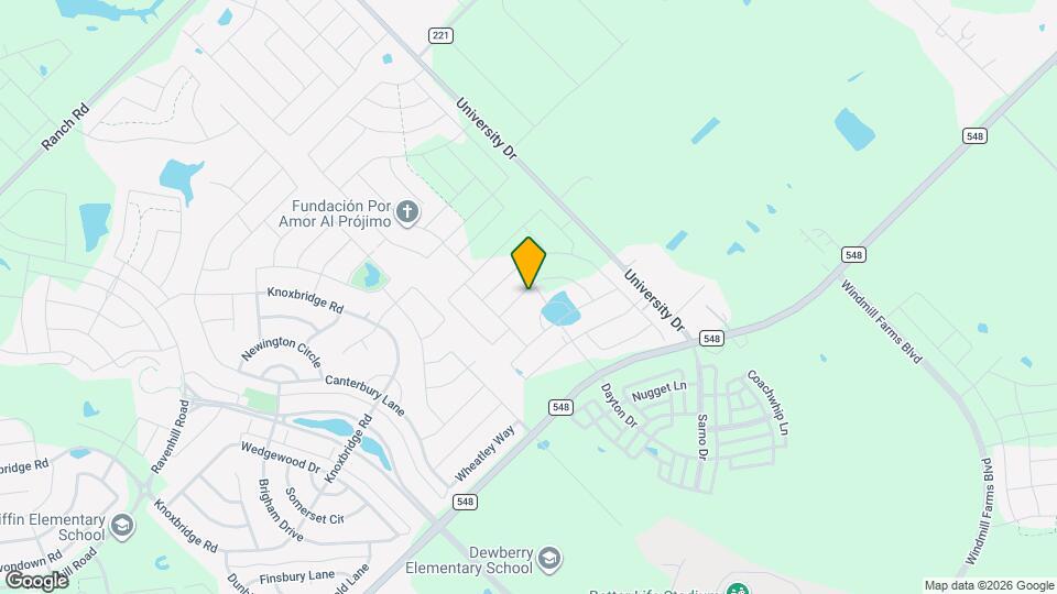 2016 Pleasant Knoll Cir Mapa y Detalles de la Ubicación