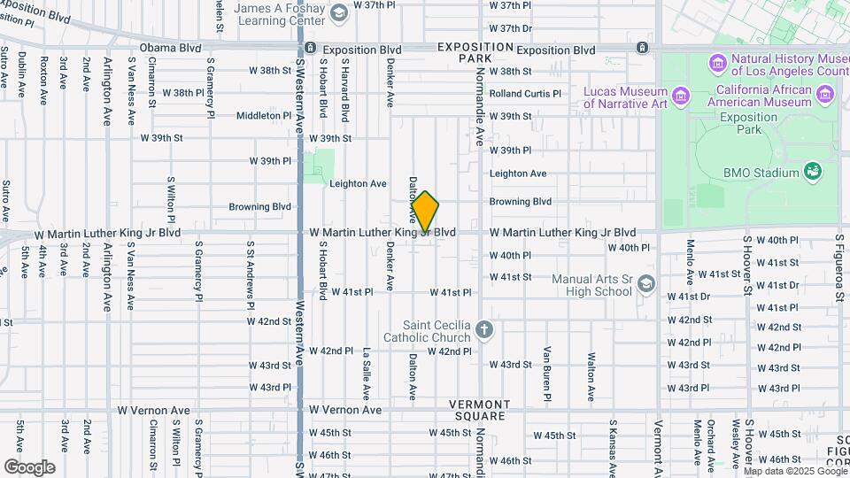 1464 W Martin Luther King Jr Blvd Map and Location Details